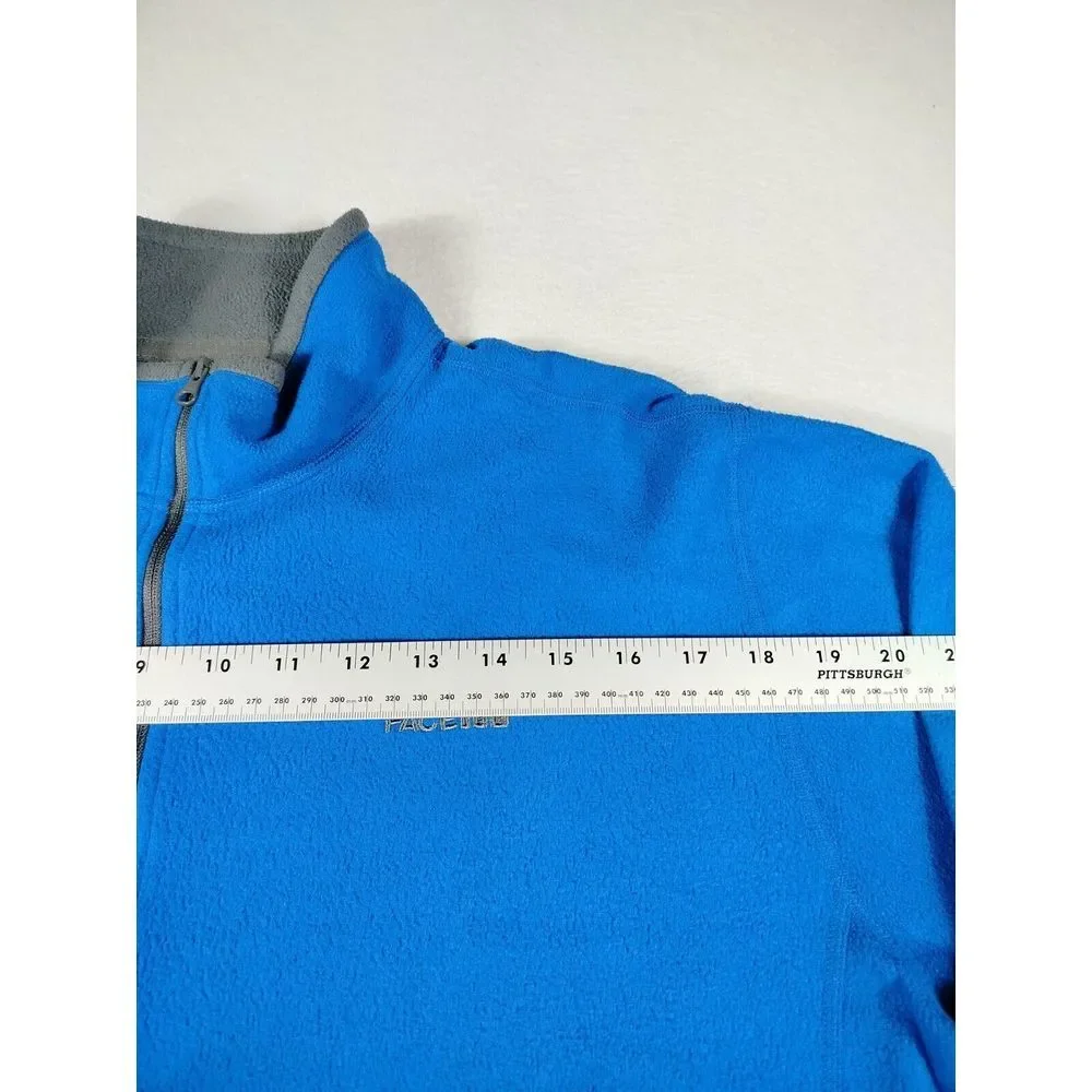 The North Face 1/4 Zip Mens Large Blue Gorpcore Outdoors Hiking Fishing Campcore